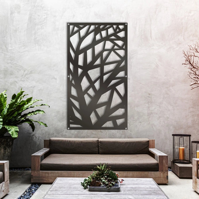 Parrot Wall Art Laser Cut 1200X900 Abstract Leaf - image 01