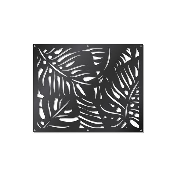 Image of Wall Art Laser Cut 1200X900 Tropical