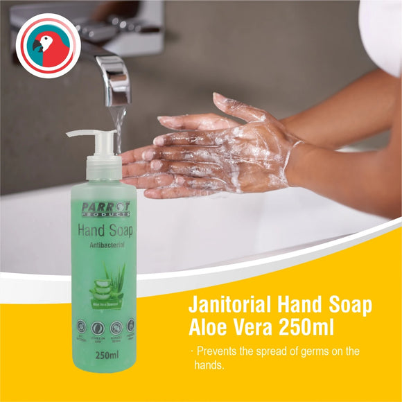 Parrot Antibacterial Hand Soap Aloe Vera 250ml Box Of 6 - image 04