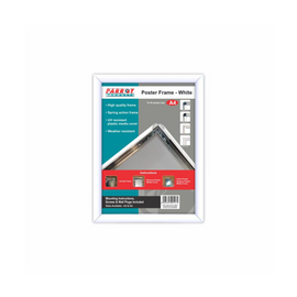 Image of Poster Frame A4 330*240Mm Single Mitred Econo White 