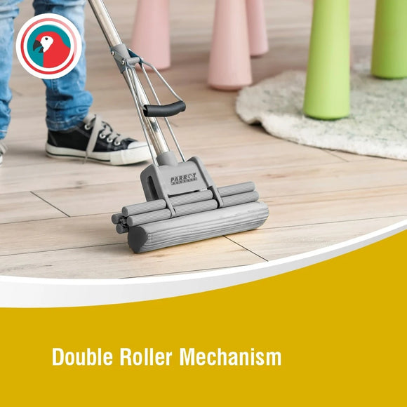 Parrot Mop Pva Stainless Steel Double Roller - image 08