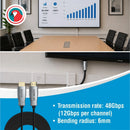 Parrot Cable - Hdmi 8K Fibre 2,1 30 Meter - image 02