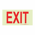 Parrot Photoluminescent 190mm Safety Sign -E6-Exit - image 04