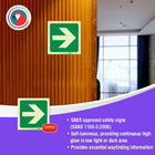 Parrot Photoluminescent 190mm Safety Sign -E21-Arrow Right - image 02