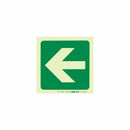 Parrot Photoluminescent 190mm Safety Sign -E22-Arrow Left - image 04