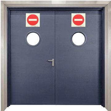 Parrot Photoluminescent 190mm Safety Sign -No Entry Symbol - image 02