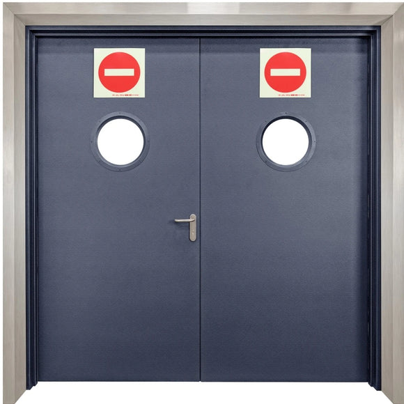 Parrot Photoluminescent 190mm Safety Sign -No Entry Symbol - image 02