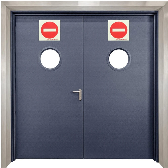 Parrot Photoluminescent 190mm Safety Sign -No Entry Symbol - image 02