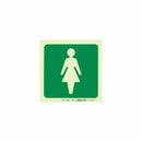 Parrot Photoluminescent 190mm Safety Sign -E27-Female Symbol - image 02