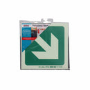 Parrot Photoluminescent 190mm Safety Sign -E31-Diagonal Arrow Down And Right - image 03