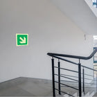 Parrot Photoluminescent 190mm Safety Sign -E31-Diagonal Arrow Down And Right - image 05
