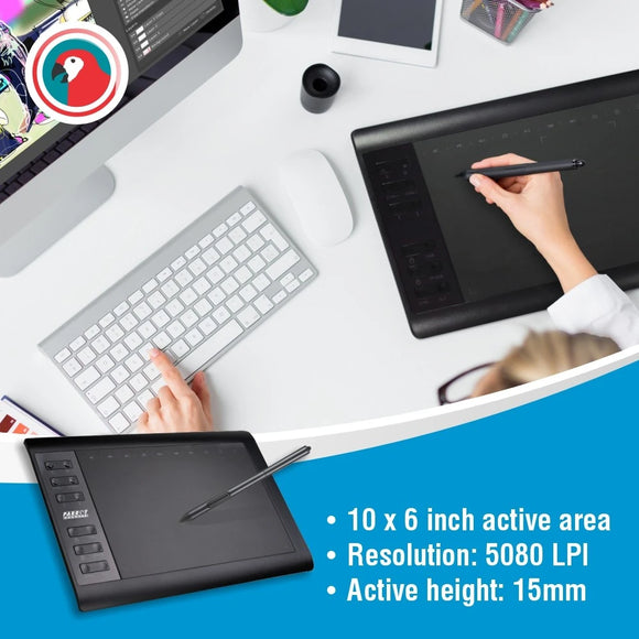 Parrot Graphics Tablet Wired 10 X 6" - image 07