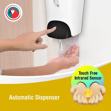 Parrot Sanitizer Dispenser Wall Mounted 1000ml Manual - image 02