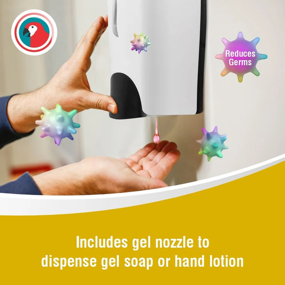 Parrot Gel/Soap Dispenser Wall Mounted 1000ml Manual - image 03