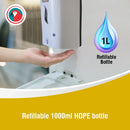Parrot Sanitizer Dispenser Wall Mounted 1000ml Auto - image 02