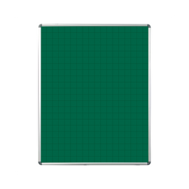 Image of Edu Bd S/Leaf 1220*910 Mag Chalk Grey Square 1 Side