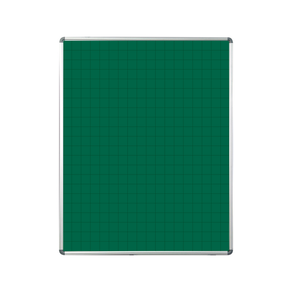 Image of Educational Board Side Panel 1220*920 Mag Chalk Grey Squares