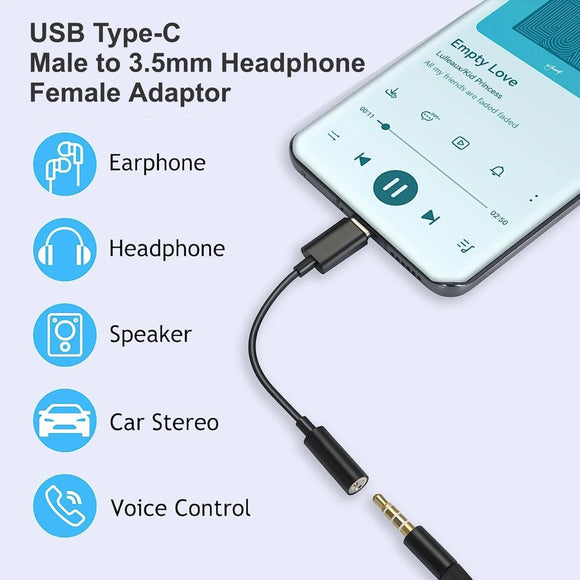 Parrot Adaptor - USB C Male To 3,5mm Female Audio Jack - image 05