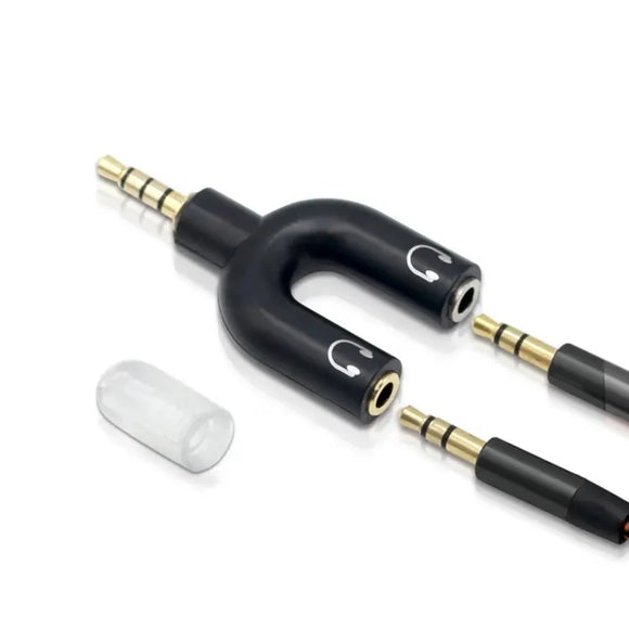 Parrot Adaptor - 3,5mm Male Audio Jack - 2 X 3,5mm Female Audio Jack - image 02