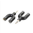 Parrot Adaptor - 3,5mm Male Audio Jack - 2 X 3,5mm Female Audio Jack - image 01