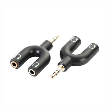 Parrot Adaptor - 3,5mm Male Audio Jack - 2 X 3,5mm Female Audio Jack - image 01