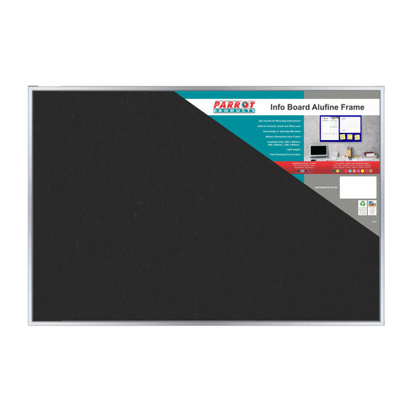 Parrot Info Board Alufine 600x450mm Black - image 05
