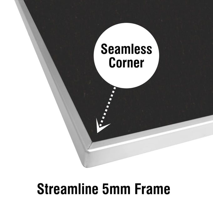 Parrot Info Board Alufine 600x450mm Black - image 06