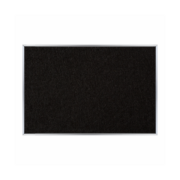 Image of Info Board Alufine 900*600Mm Black