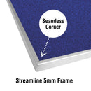 Parrot Info Board Alufine 900x600mm Royal - image 02