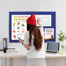 Parrot Info Board Alufine 900x600mm Royal - image 06