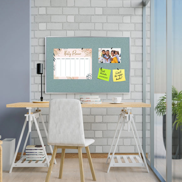 Parrot Info Board Alufine 600x450mm Grey - image 06