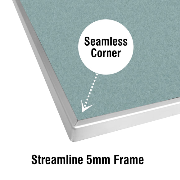 Parrot Info Board Alufine 900x600mm Grey - image 02