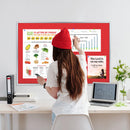 Parrot Info Board Alufine 600x450mm Red - image 02