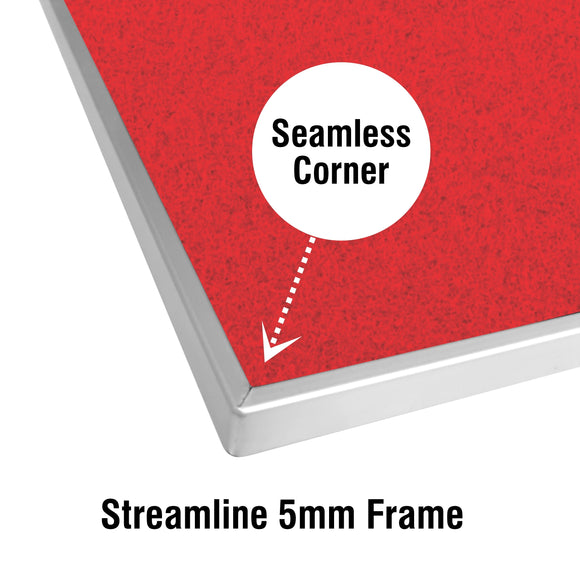 Parrot Info Board Alufine 600x450mm Red - image 03