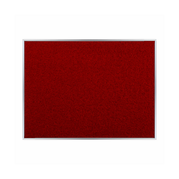 Image of Info Board Alufine 1200*900Mm Red