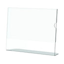 Parrot Menu Holder Acrylic Single Sided A4 Landscape - Box 5 - image 01