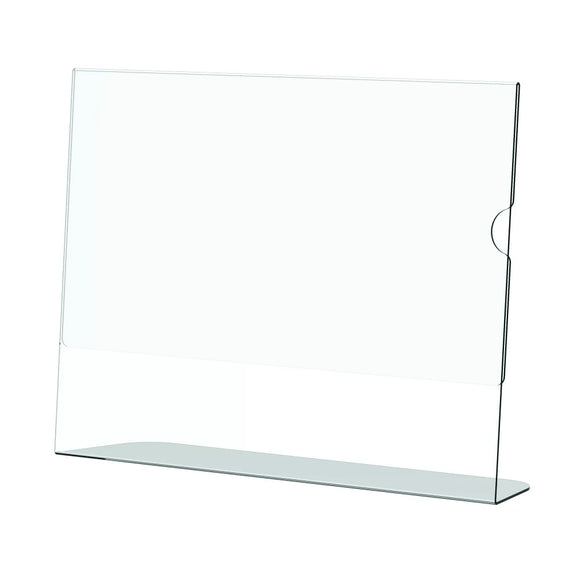 Parrot Menu Holder Acrylic Single Sided A4 Landscape - Box 5 - image 01
