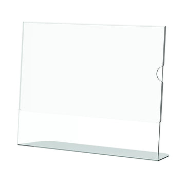 Parrot Menu Holder Acrylic Single Sided A4 Landscape - Box 5 - image 01