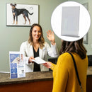 Parrot Menu Holder Acrylic Single Sided A4 Portrait - Box 5 - image 01