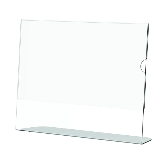 Parrot Menu Holder Acrylic Single Sided A6 Landscape - Box 5 - image 01