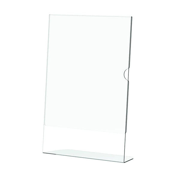 Parrot Menu Holder Acrylic Single Sided A6 Portrait - Box 5 - image 01