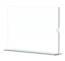 Parrot Menu Holder Acrylic Double Sided A4 Landscape - Box 5 - image 01