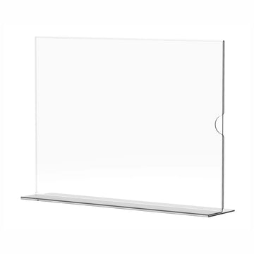 Parrot Menu Holder Acrylic Double Sided A4 Landscape - Box 5 - image 01