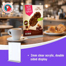 Parrot Menu Holder Acrylic Double Sided A4 Portrait - Box 5 - image 05