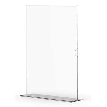 Parrot Menu Holder Acrylic Double Sided A5 Portrait - Box 5 - image 01