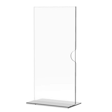 Parrot Menu Holder Acrylic Double Sided 1/3(Dl) A4 - Box 5 - image 01