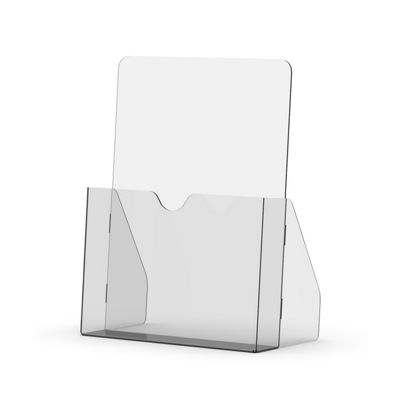 Image of Menu Holder Acrylic Table Brochure Holder A5 - Box 5