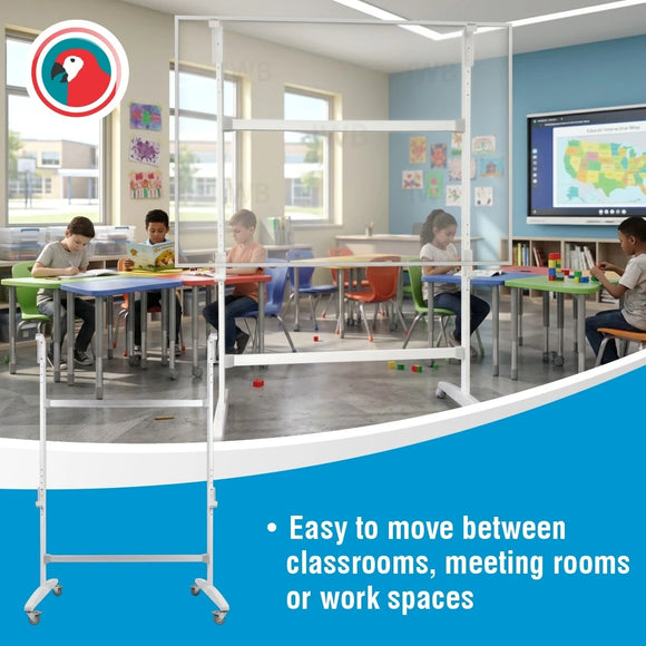 Parrot Interactive Whiteboard Stand On Castors - image 01
