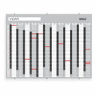 Parrot Year Planner Glass Non Magnetic 1200x900mm - image 01