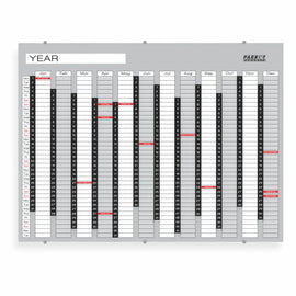 Parrot Year Planner Glass Non Magnetic 1200x900mm - image 01